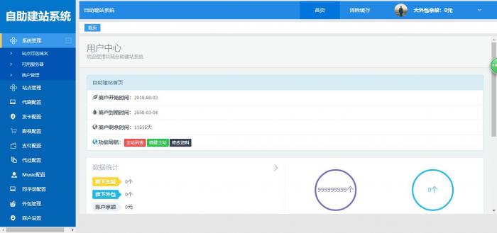 一键自助建站系统源码带安装教程-怒飚资源网