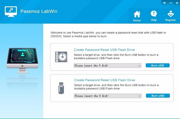 Windows密码恢复软件PassMoz LabWin 可绕过密码-怒飚资源网